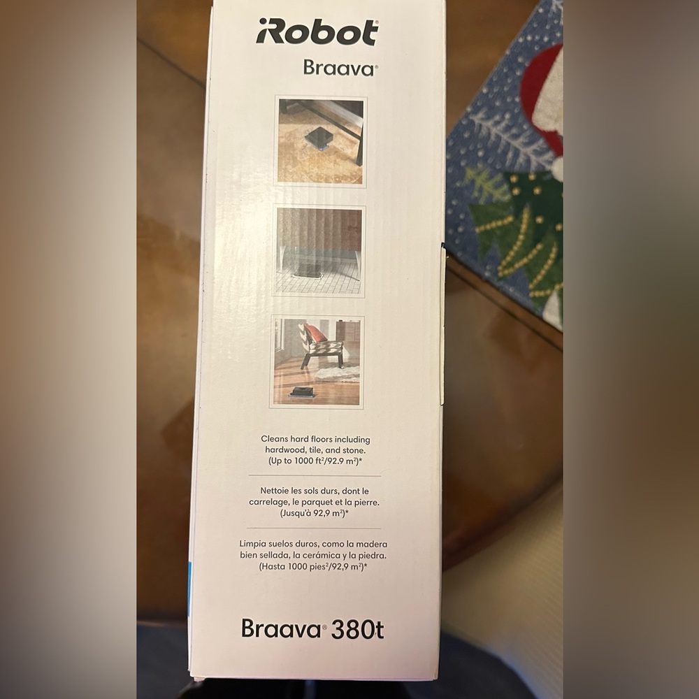 iRobot - Braava 380T Robot Mop - Black
New In Box - Picture 7 of 15